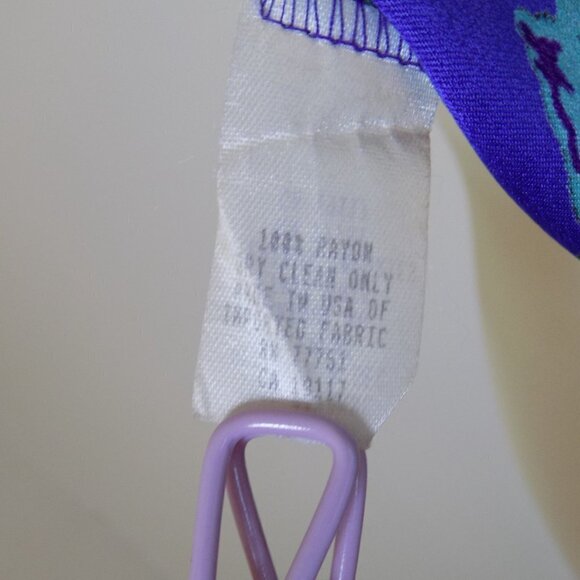 vintage betsey johnson dress floral rose print slip dress open back sexy summer - Picture 7 of 11